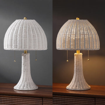 Joanie 22" Bohemian Rustic Iron LED Table Lamp